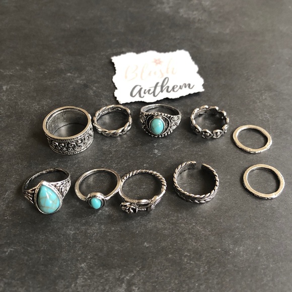 3/$25⚡️boho stackable ring set - Picture 4 of 10